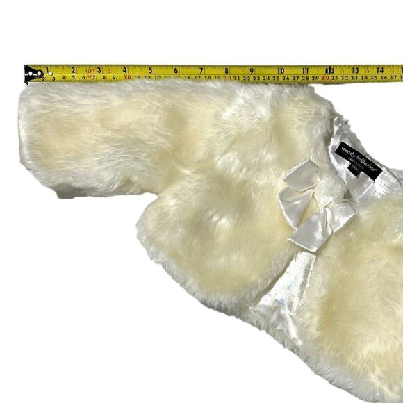 Wendy Bellissimo Baby & Kids Baby Girl Faux Fur Half Jacket Size 18 Months - Picture 2 of 10